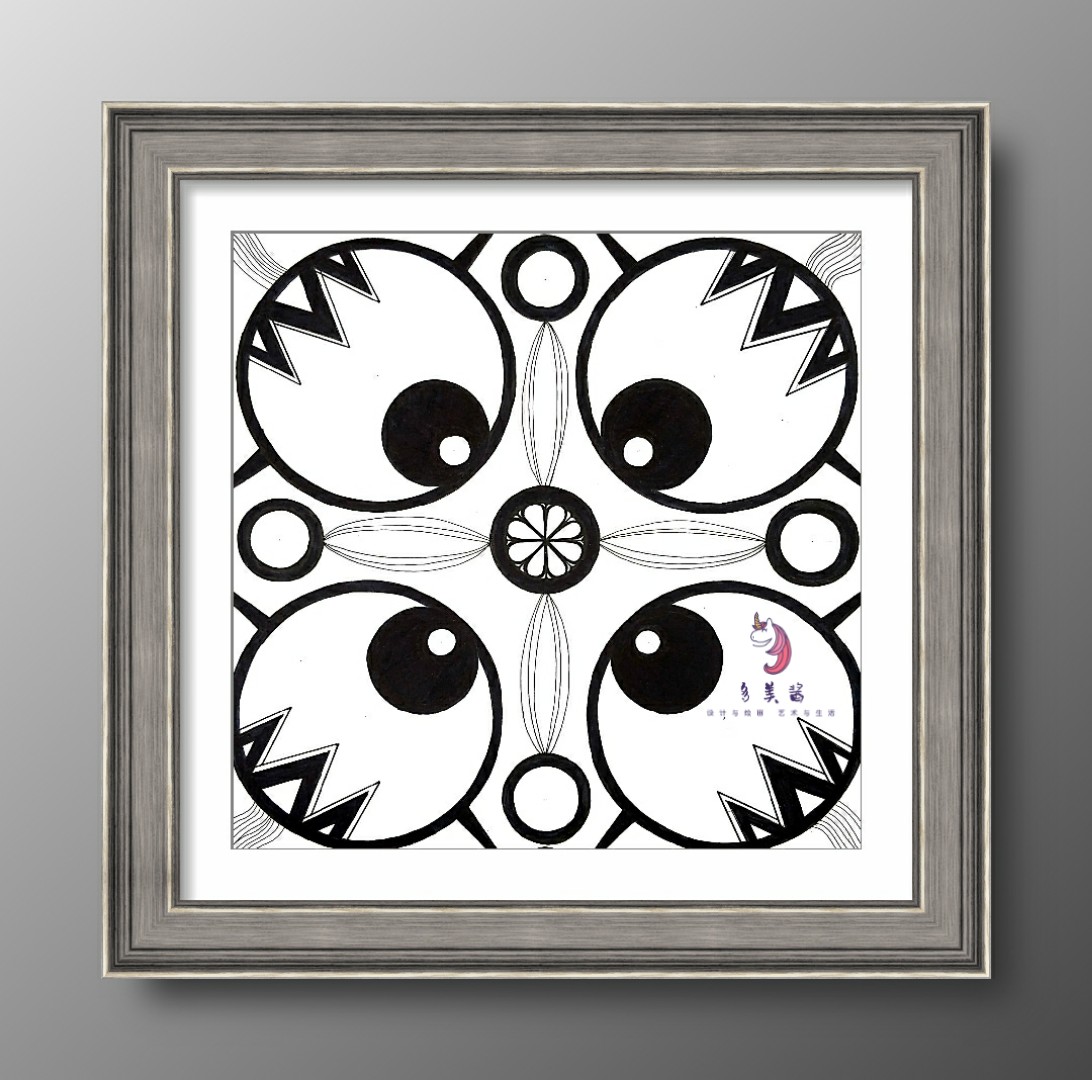 怎么讲解黑白装饰画,黑白装饰画的技法有哪些