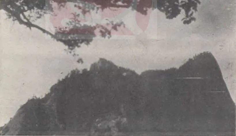 九十年代华山,七百年前的华山湖