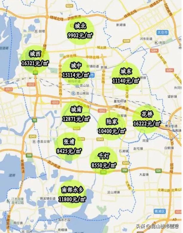 5年后昆山将发生翻天覆地的变化,五年后昆山房价预测太仓的房价