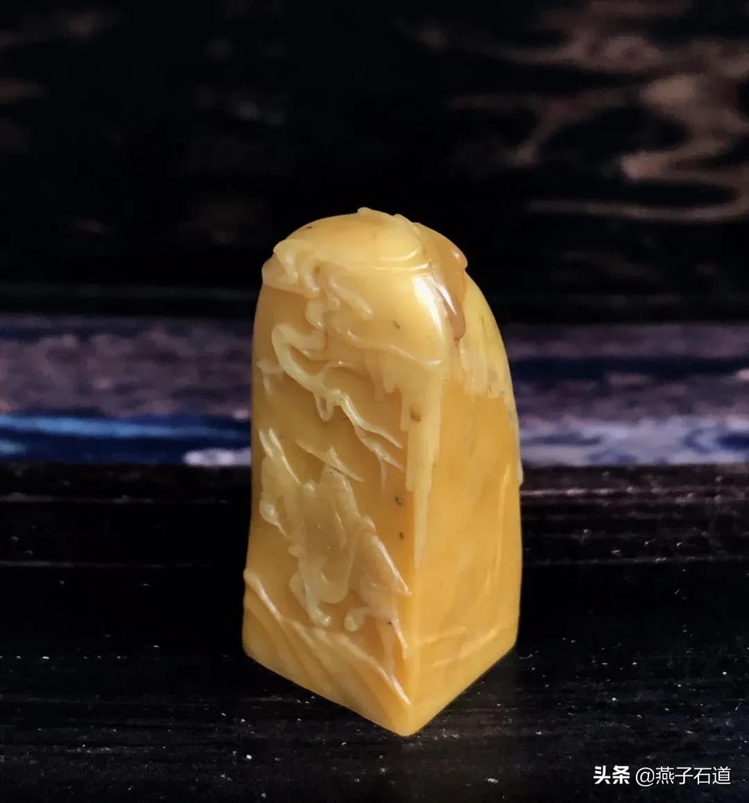 田黄捡漏,捡漏清代田黄印章