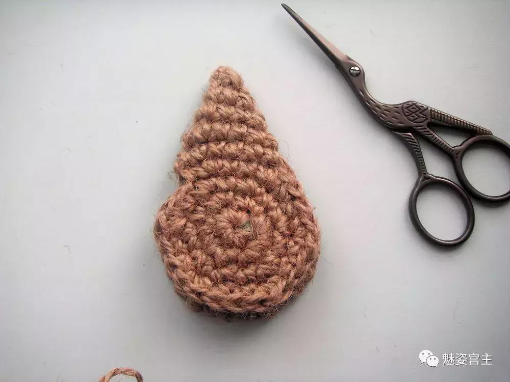 一柄钩针就可以完成的编织小物件,软萌可爱,教程详解