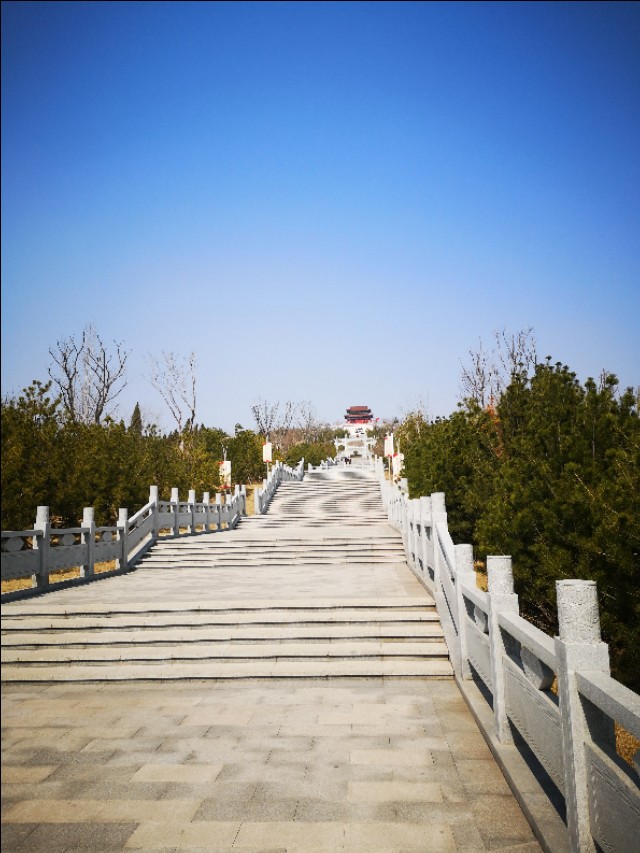 淄博花山公园梅花谷,淄博花山公园