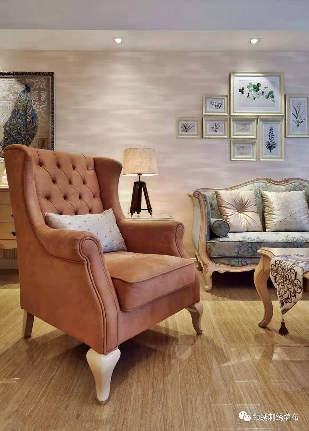 领绣墙布招商电话,领绣刺绣墙布多少钱一平米