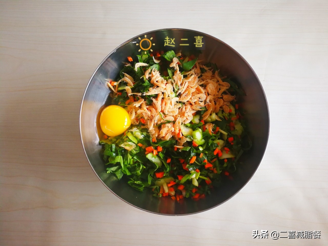 玉米面蔬菜杂粮饼，厨房小白的减脂主食，早餐晚餐都可以