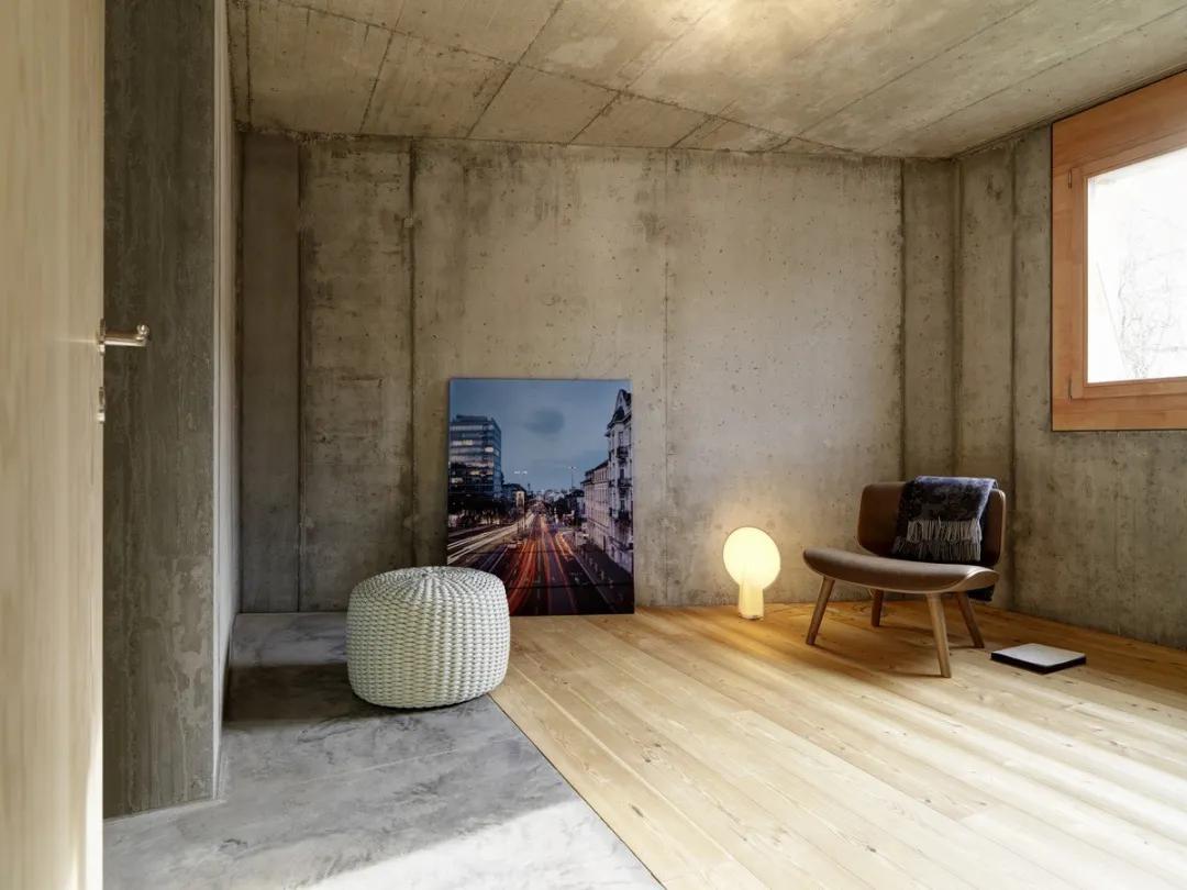 中式极简混凝土别墅设计,清水混凝土极简别墅