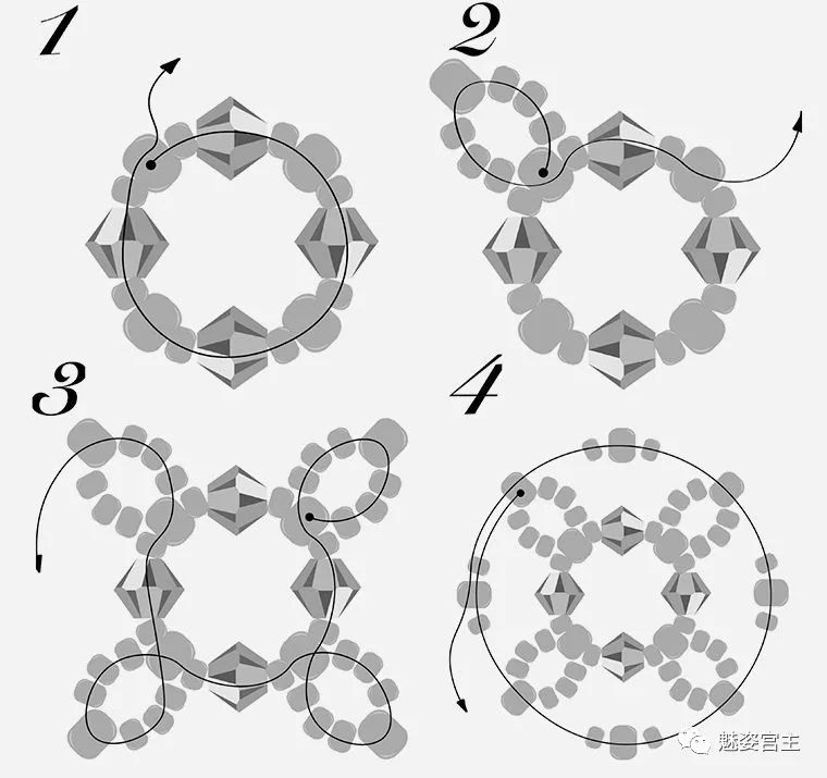 施华洛世奇红色四叶草水晶,红色心形水晶施华洛世奇