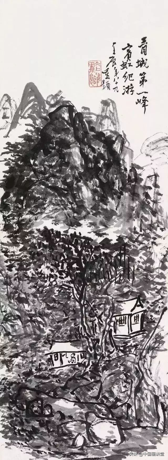 画好山水画就要注意它的意境,怎么画有意境的山水画