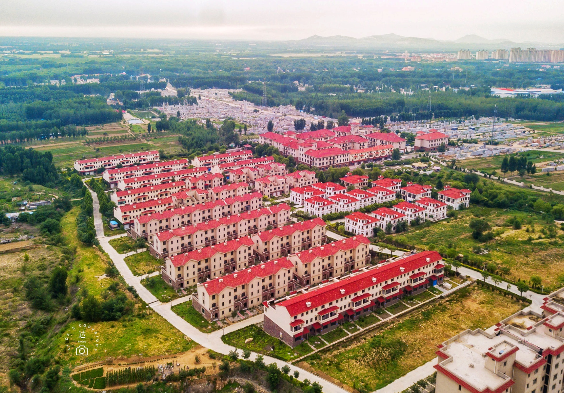 曲阳县城全景视频,曲阳县城高清地图