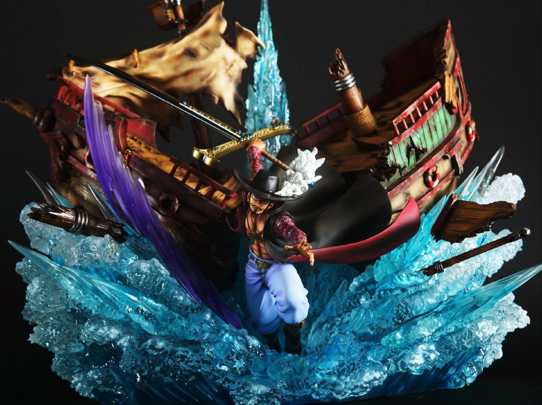 鹰眼七武海手办,可动性最高的手办鹰眼