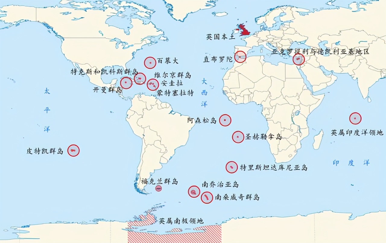 现在哪些国家都有海外领地,欧美国家的殖民扩张