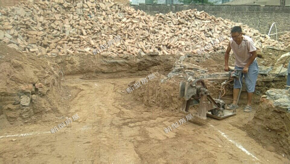 农村建房用砖做基础,农村建房条形基础施工方法