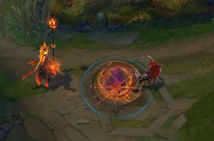 lol地狱火皮肤卡尔萨斯,lol凯南新皮肤特效