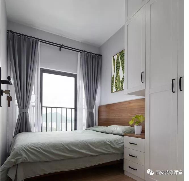 卧室放不下床头柜怎么办,卧室放不下床头柜6种形式搞定