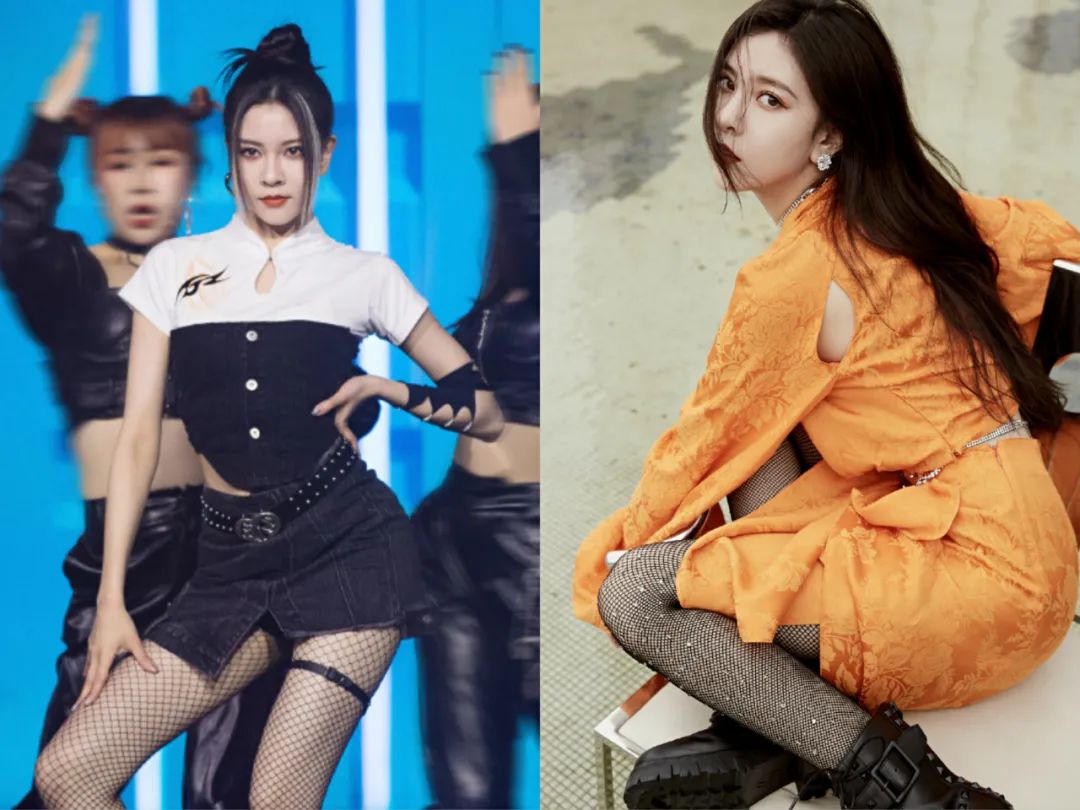 杨幂的腿弯什么原因,杨幂的筷子腿为啥那么细