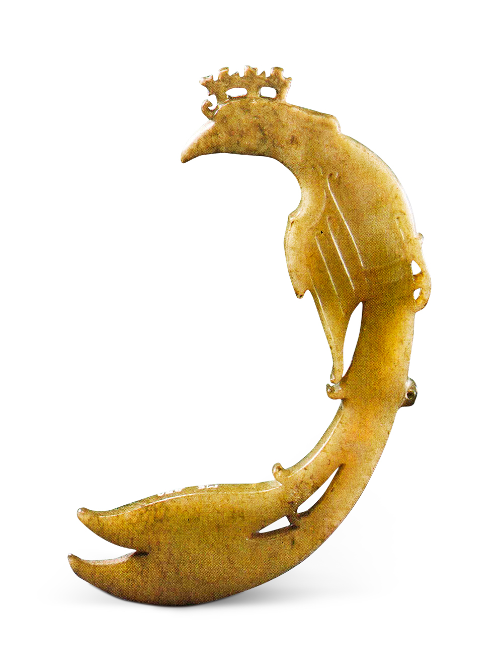 各个朝代玉器凤鸟纹饰,玉器凤凰纹饰