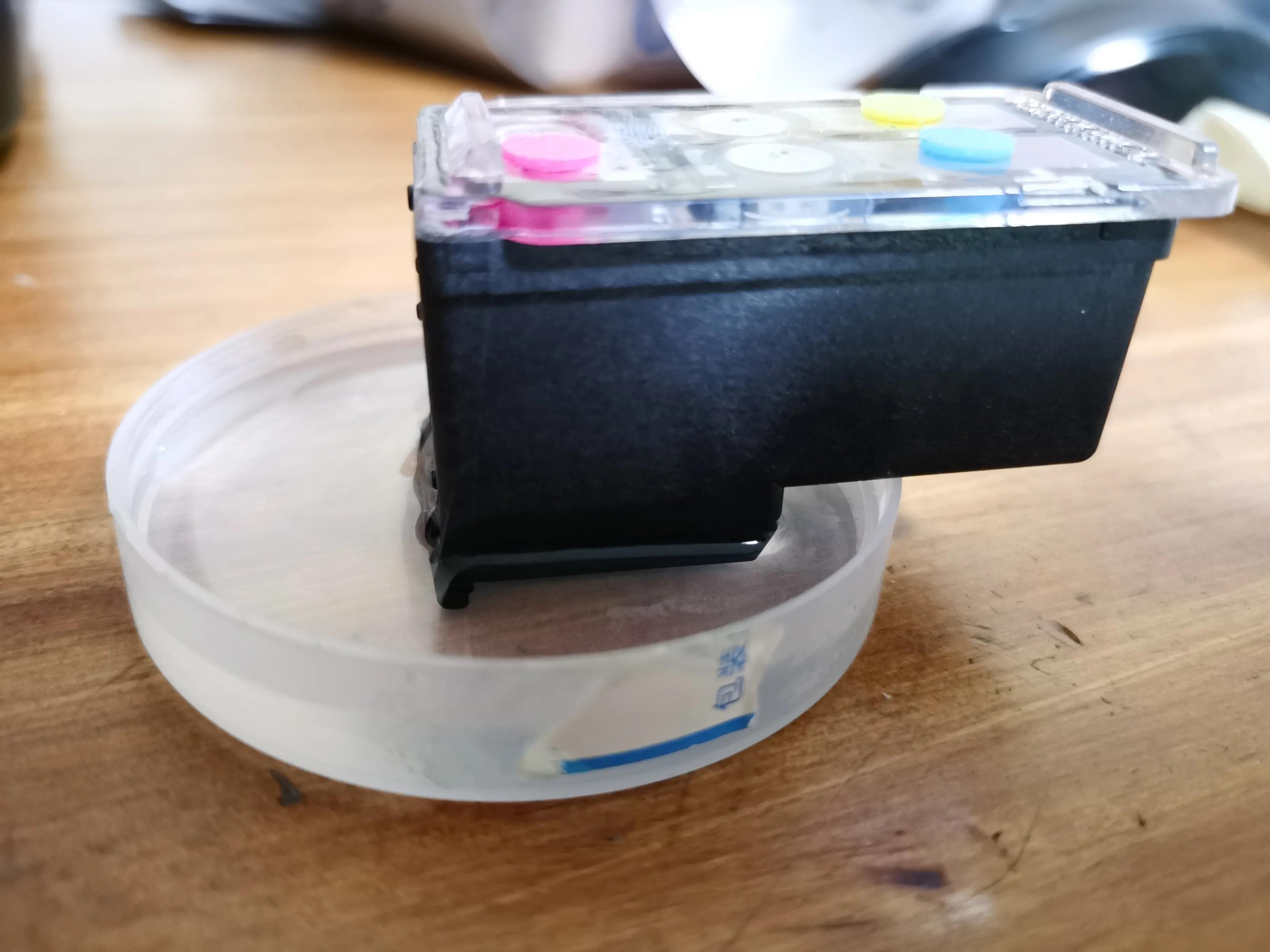 打印机墨盒堵了怎么办,佳能打印机墨盒清洗教程