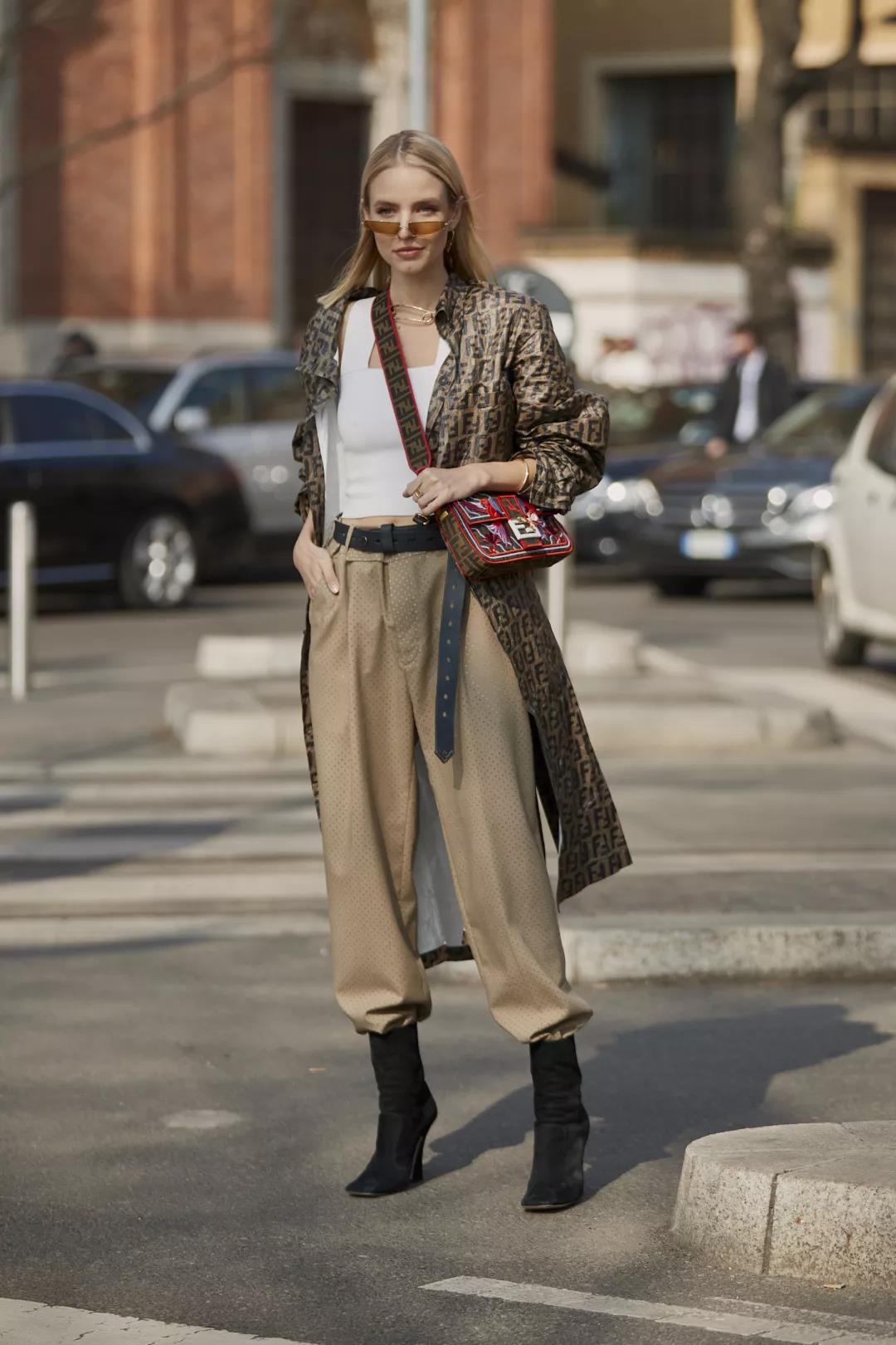 阔腿裤花里胡哨,阔腿裤巨好看