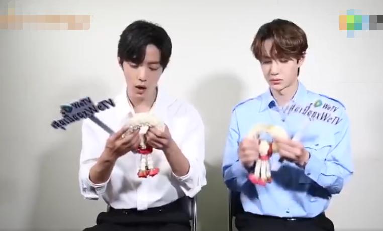 泰国粉丝看肖战反应视频,泰国艺人看到肖战王一博的反应