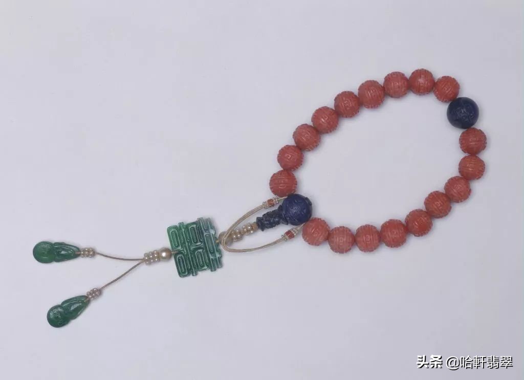 清朝时期的翡翠有多珍贵,清朝翡翠十八子