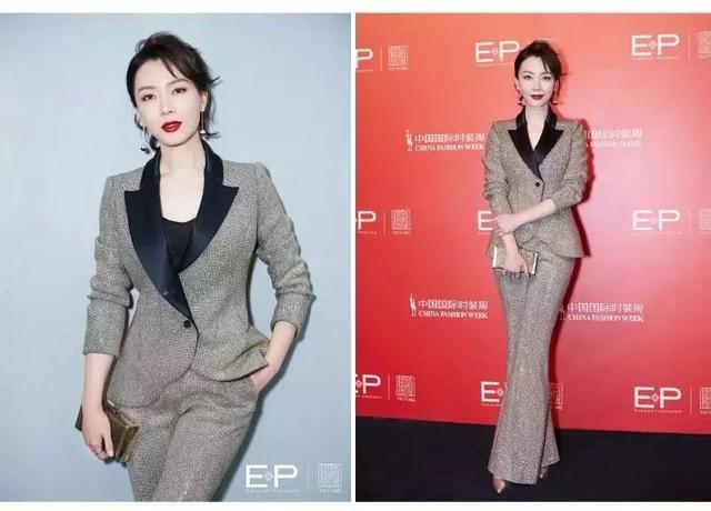 ep雅莹走秀2019,ep雅莹黑裙子