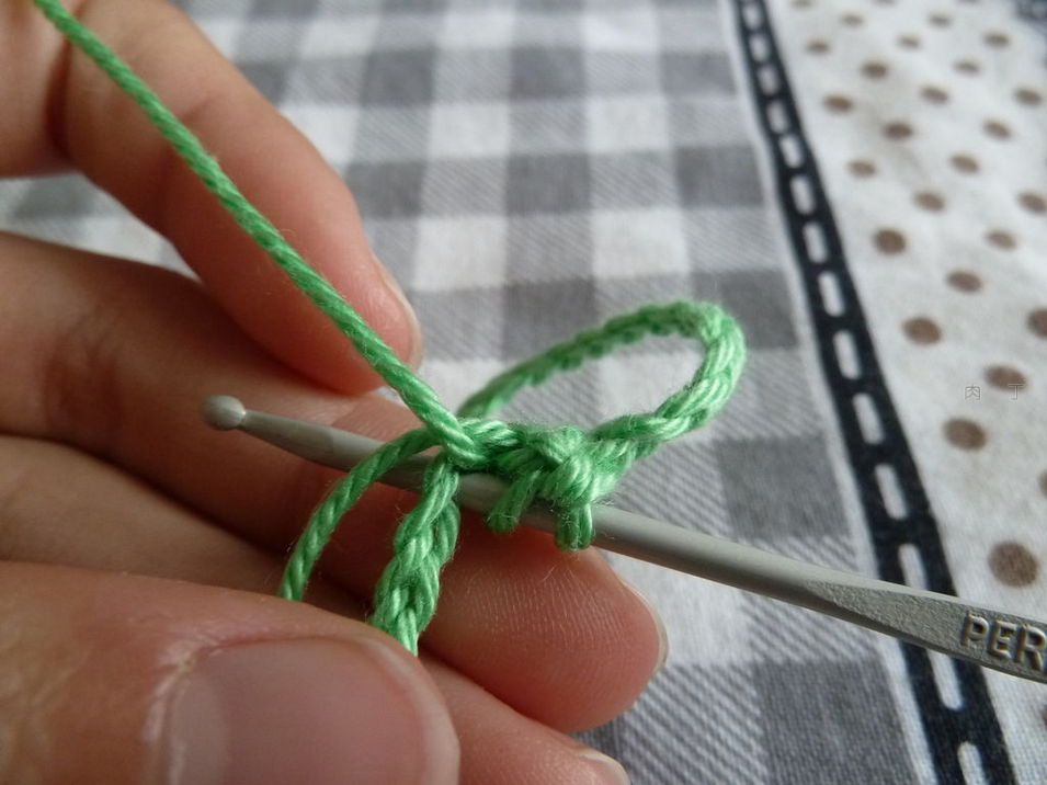 钩织护指套教程,半指分指手套钩织教程