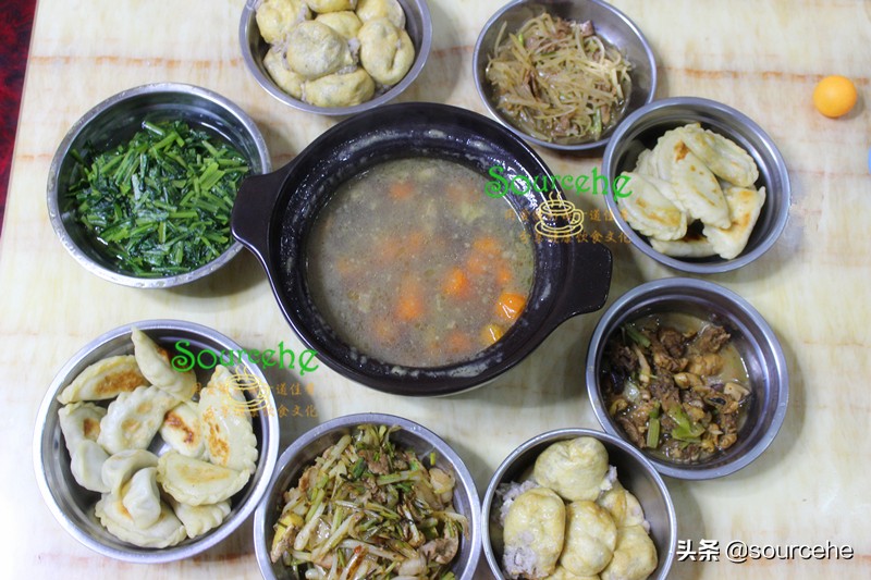 婆婆做四道菜,婆婆15元做六菜一汤下集