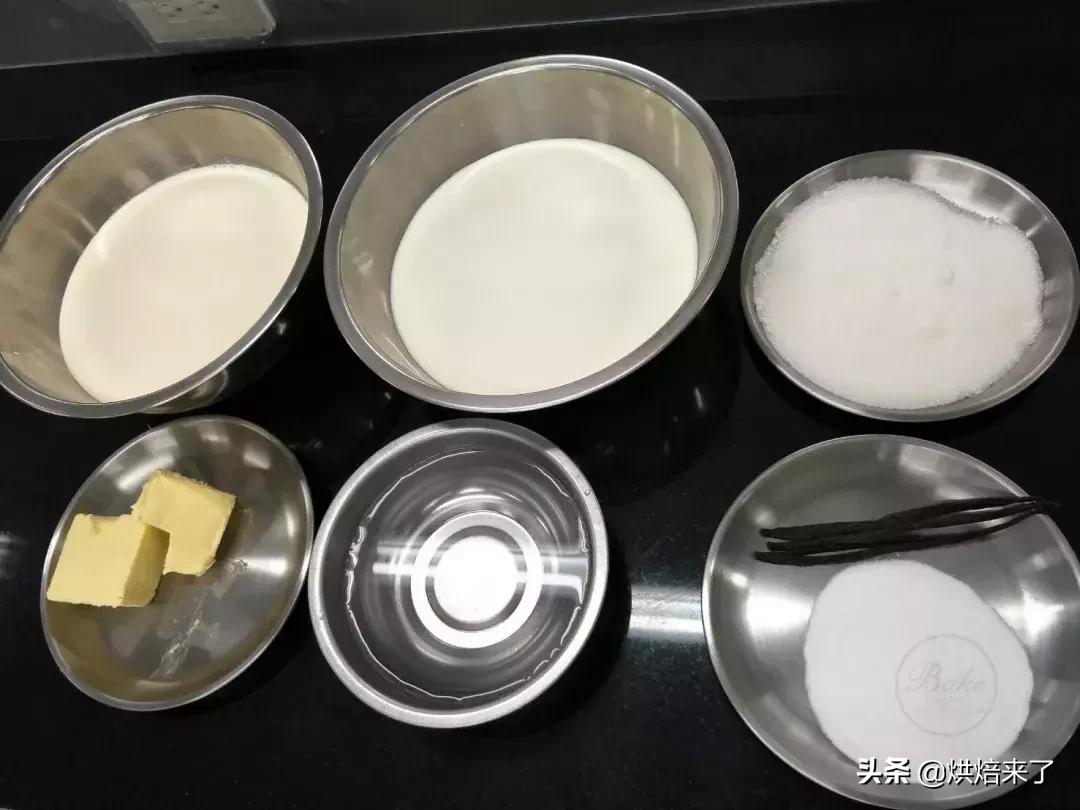 香草奶冻配方,台湾美食奶冻卷