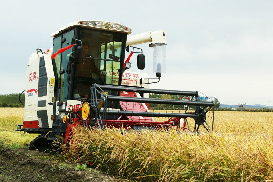 水稻收割机沃得,沃得水稻收割机最新报价表