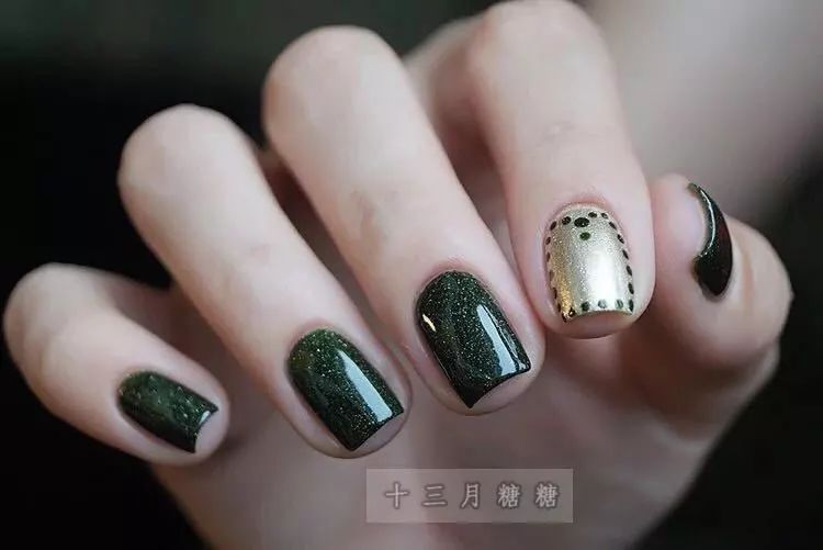 短指甲适合的美甲小仙女,小仙女夏季必备薄荷美甲