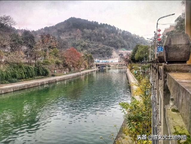 在冬天里看遵义湘江河上的秋色