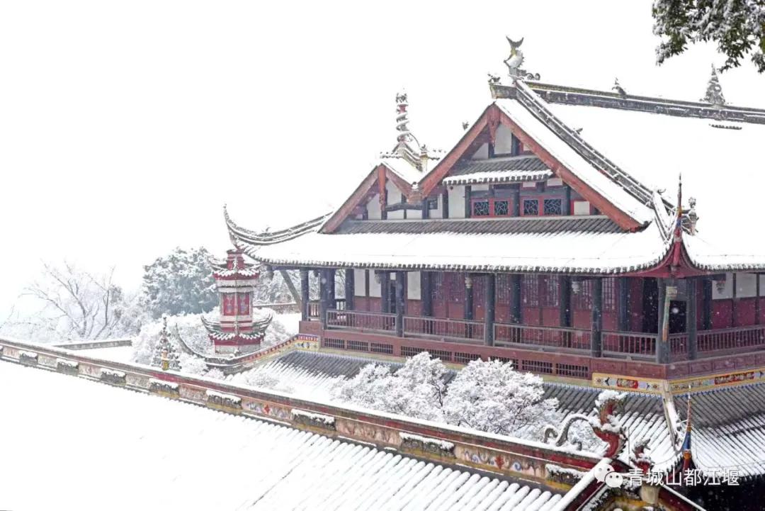 无雪不成冬,都江堰玩雪一日游