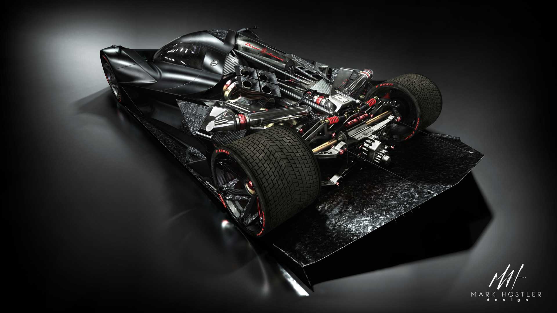 Motor1.com·里德想象中的狂野十六人超级跑车