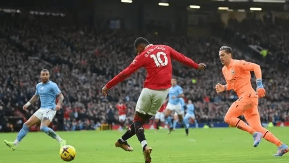 曼城对阵曼联3-1哈兰德,曼联2-1逆转曼城瓜迪奥拉