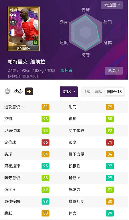 实况足球阿森纳高光维埃拉好用吗,实况足球最新活动史诗坎德拉