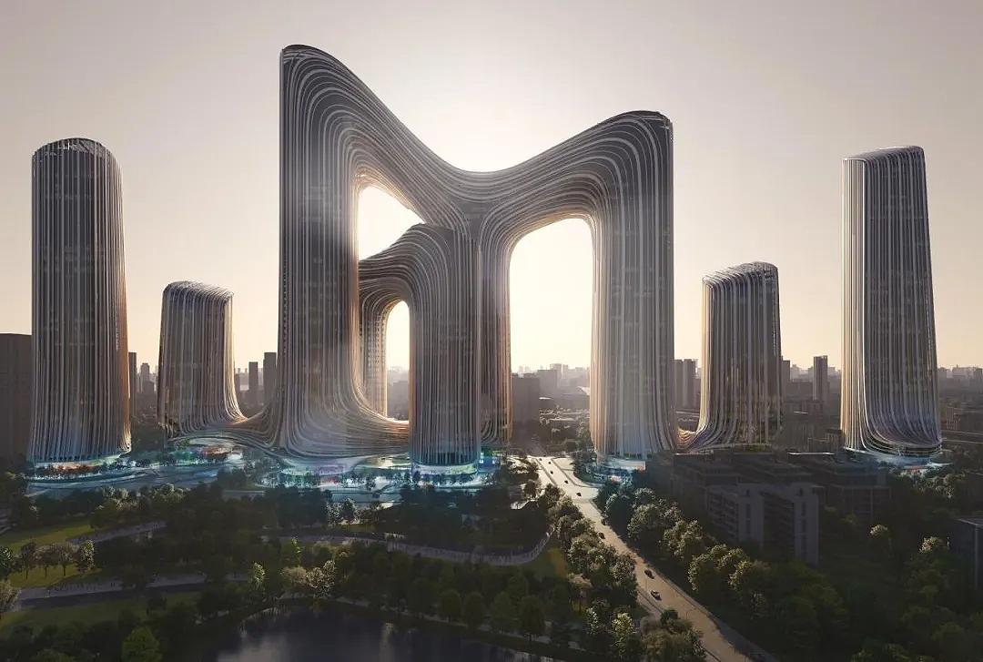 武汉未来城建地标,武汉华中科学生态城项目进展