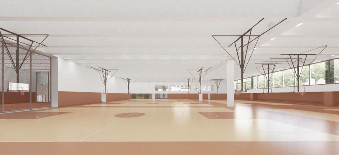 梅林中学改造方案,福田梅林中学改建