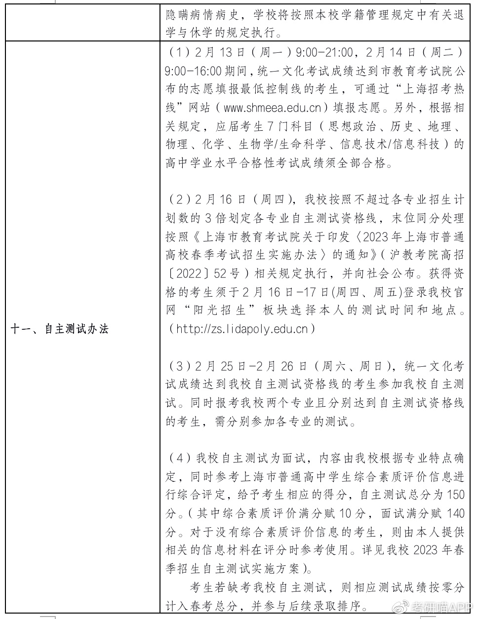 【资讯】2023上海立达学院春季招生政策发布