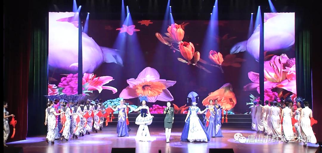 社区庆七一廉洁文艺演出,唐山市群众艺术馆展演