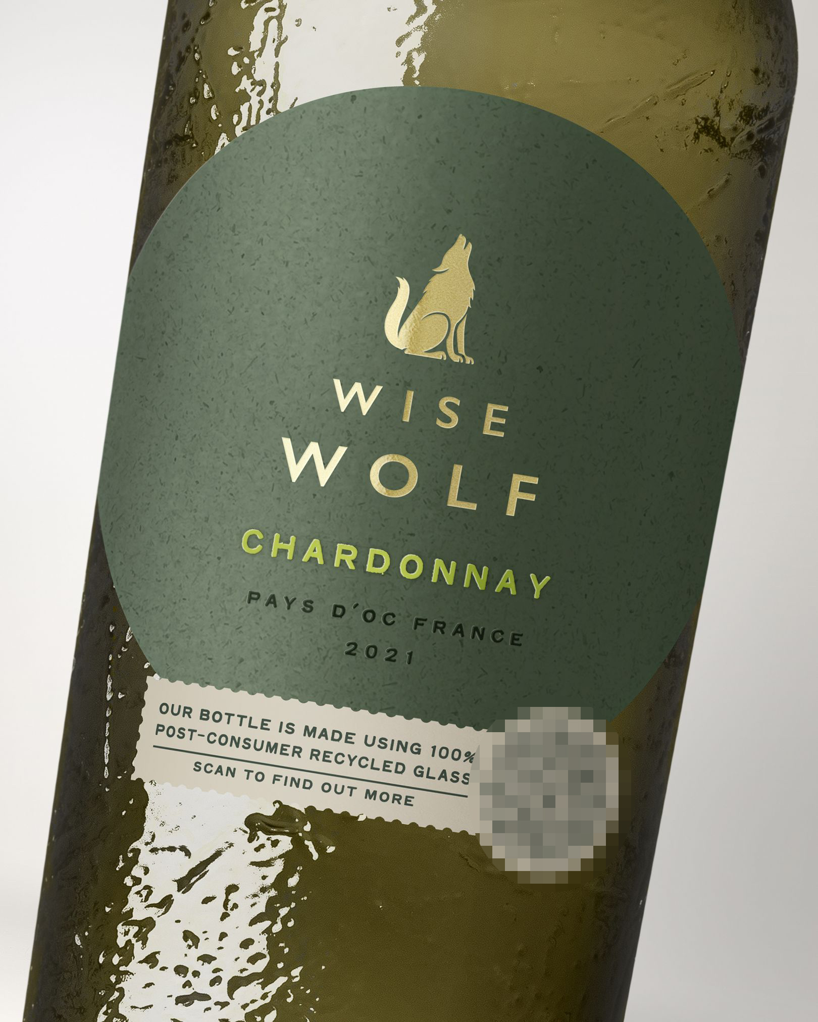 WiseWolf环保葡萄酒品牌包装设计via:Denomination