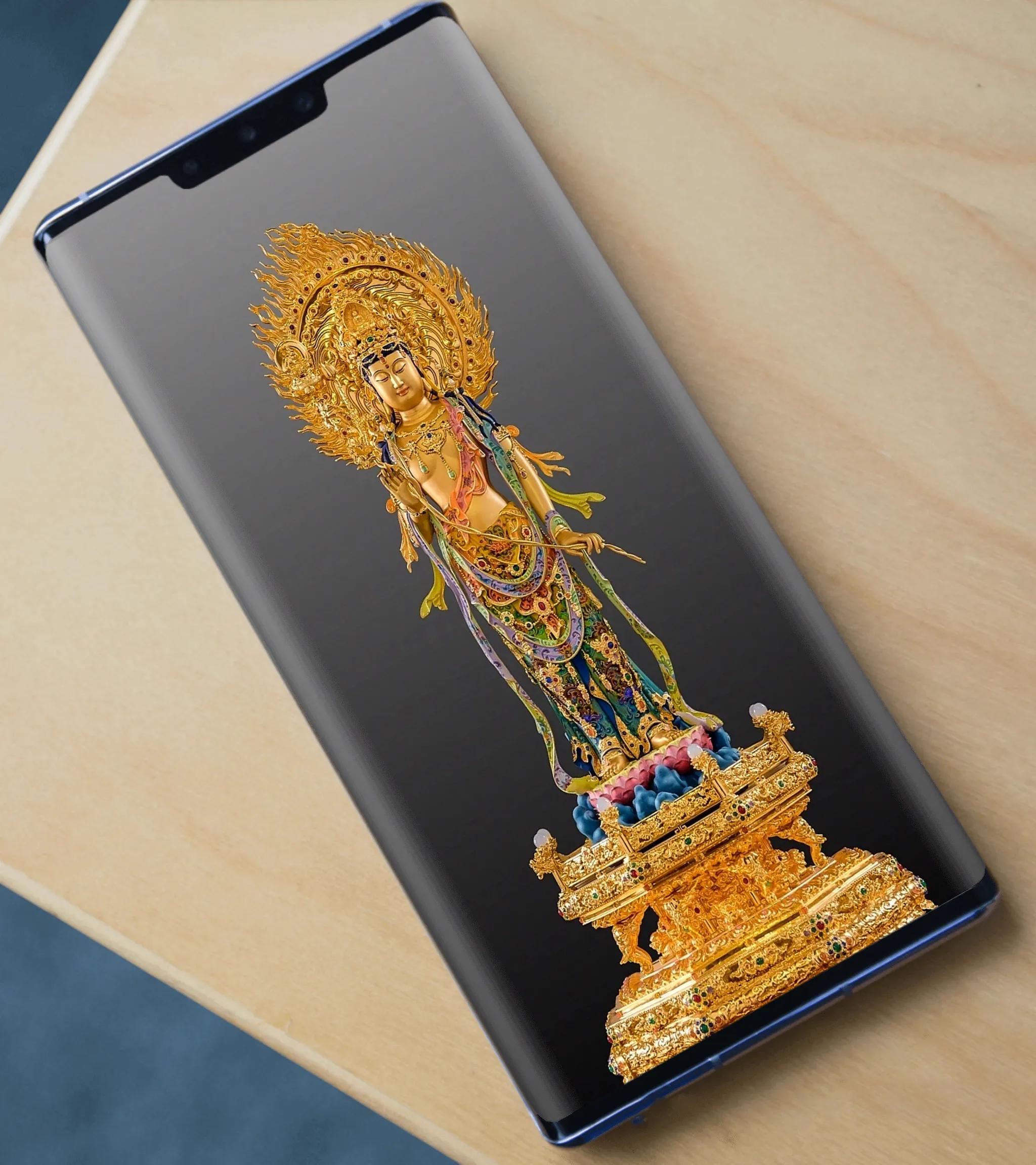 南无阿弥陀佛壁纸手机超清全面屏,南无阿弥陀佛文字壁纸高清