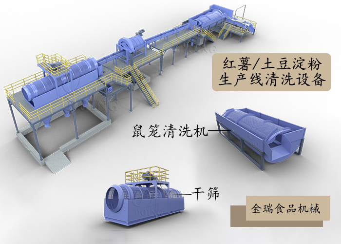 红薯淀粉加工设备,红薯淀粉加工全套设备有哪些