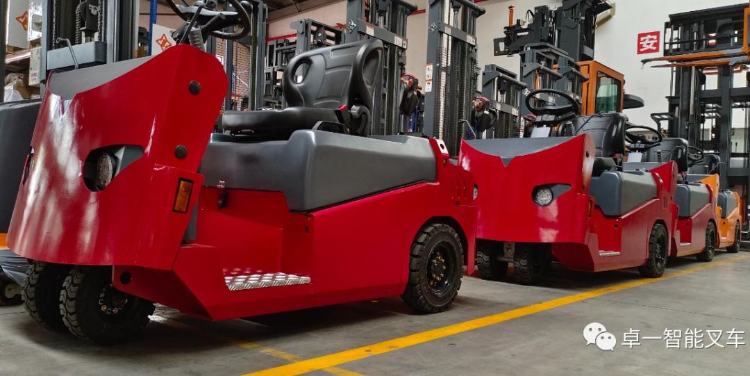 卓一所有叉车视频,卓一智能叉车交流会