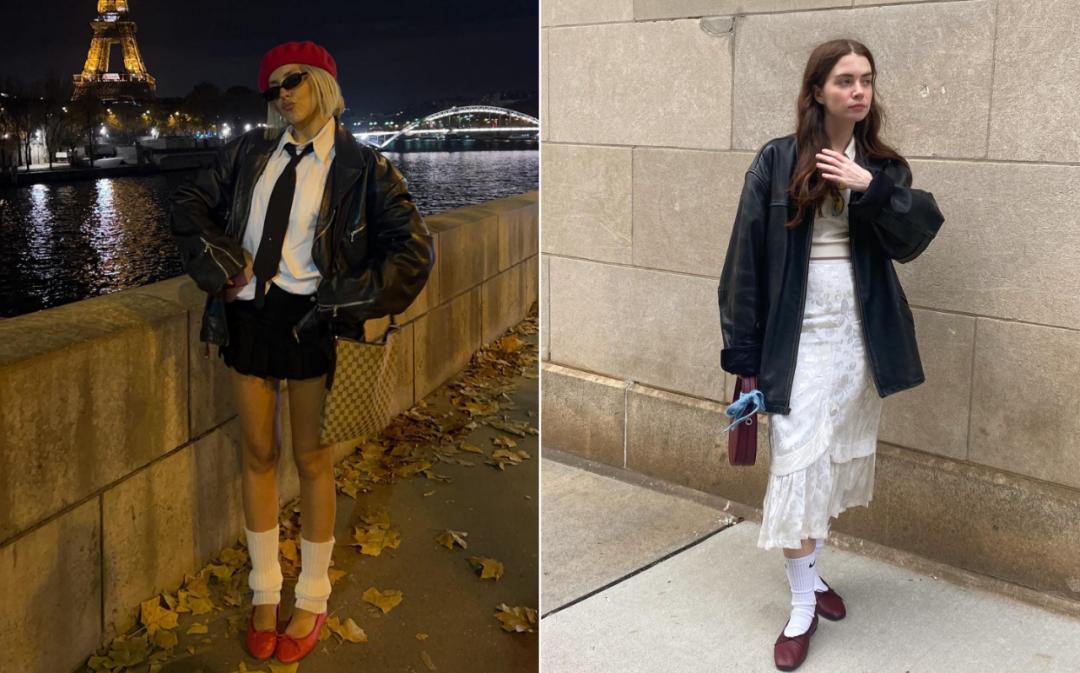 袜套堆堆袜穿法教程,袜套堆堆袜休闲怎么穿