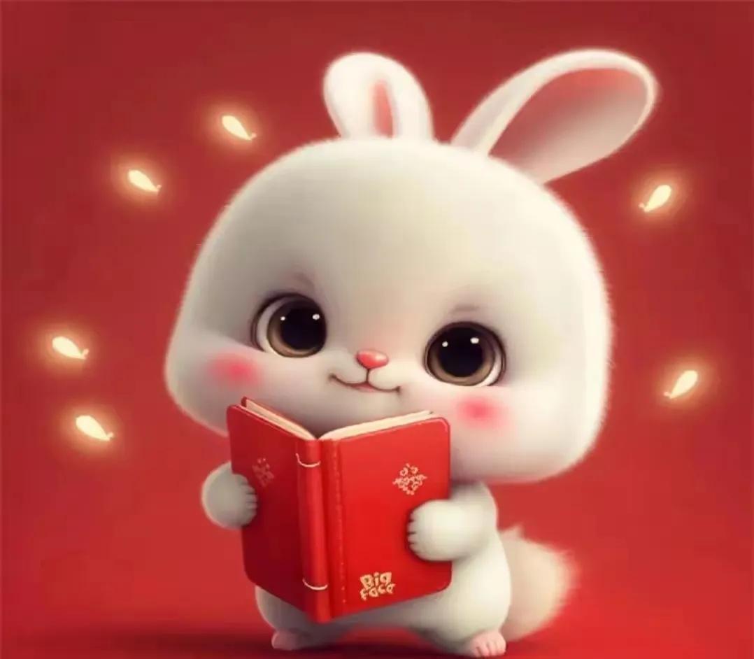 好看的新年头像兔年图文,新年头像兔年2023唯美