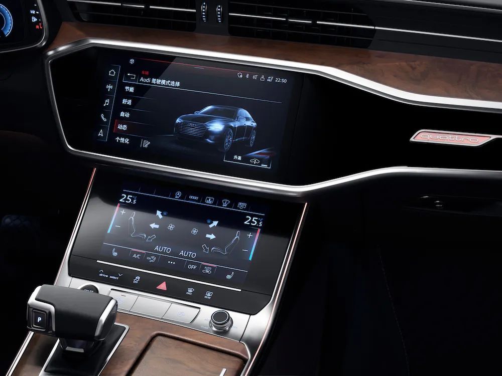 奥迪全新a6l55tfsiquattro,新奥迪a6l中期大改款