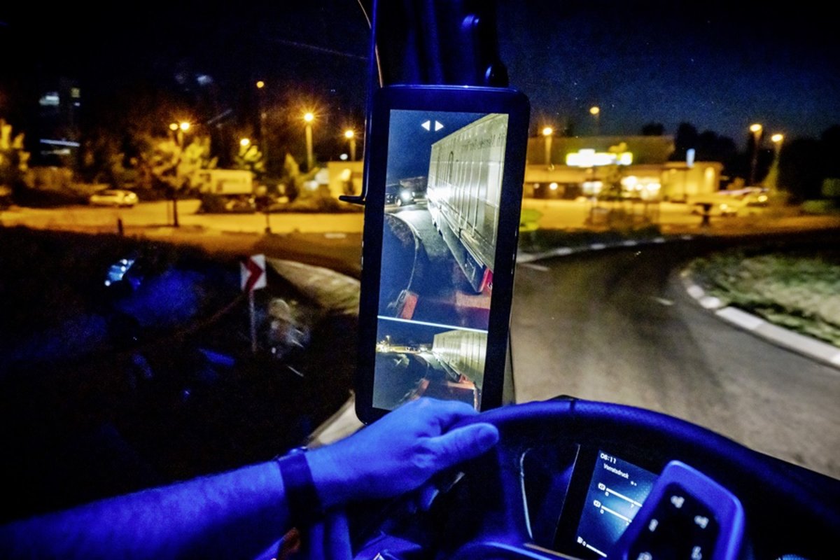 挂车电子后视镜360度无死角,挂车电子后视镜