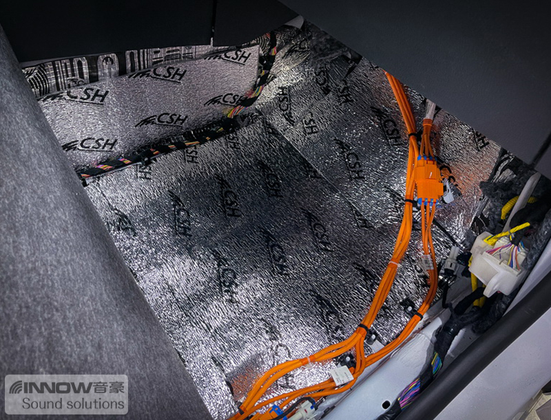 降噪进行时上海音豪比亚迪秦pro汽车隔音改装俄罗斯StP