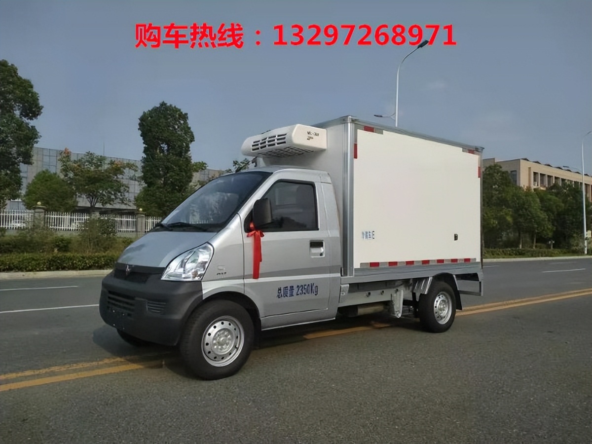 五菱荣光新卡厢式货车冷藏报价,五菱荣光新卡冷藏车价格多少钱