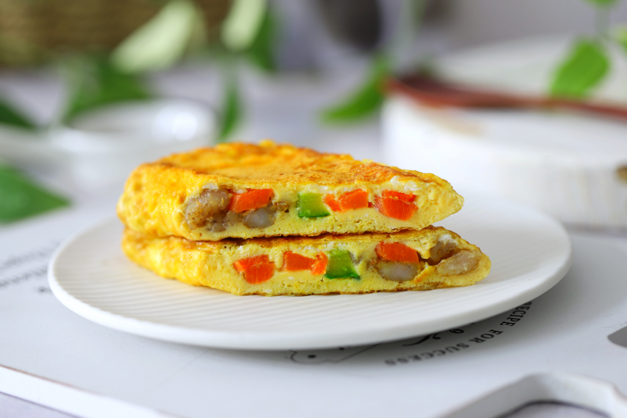 十分钟完成的快手早餐饼香甜软糯,开学早餐30天不重样菜谱