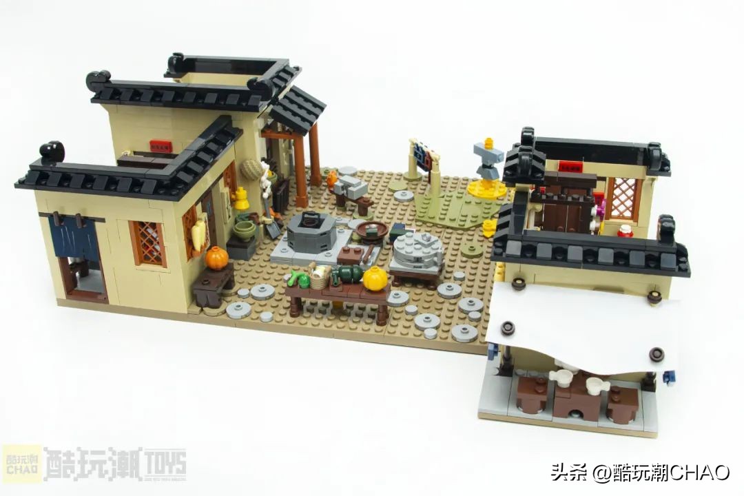 让江湖回忆再次重现掌心—拼奇积木86221同福客栈后院开箱评测